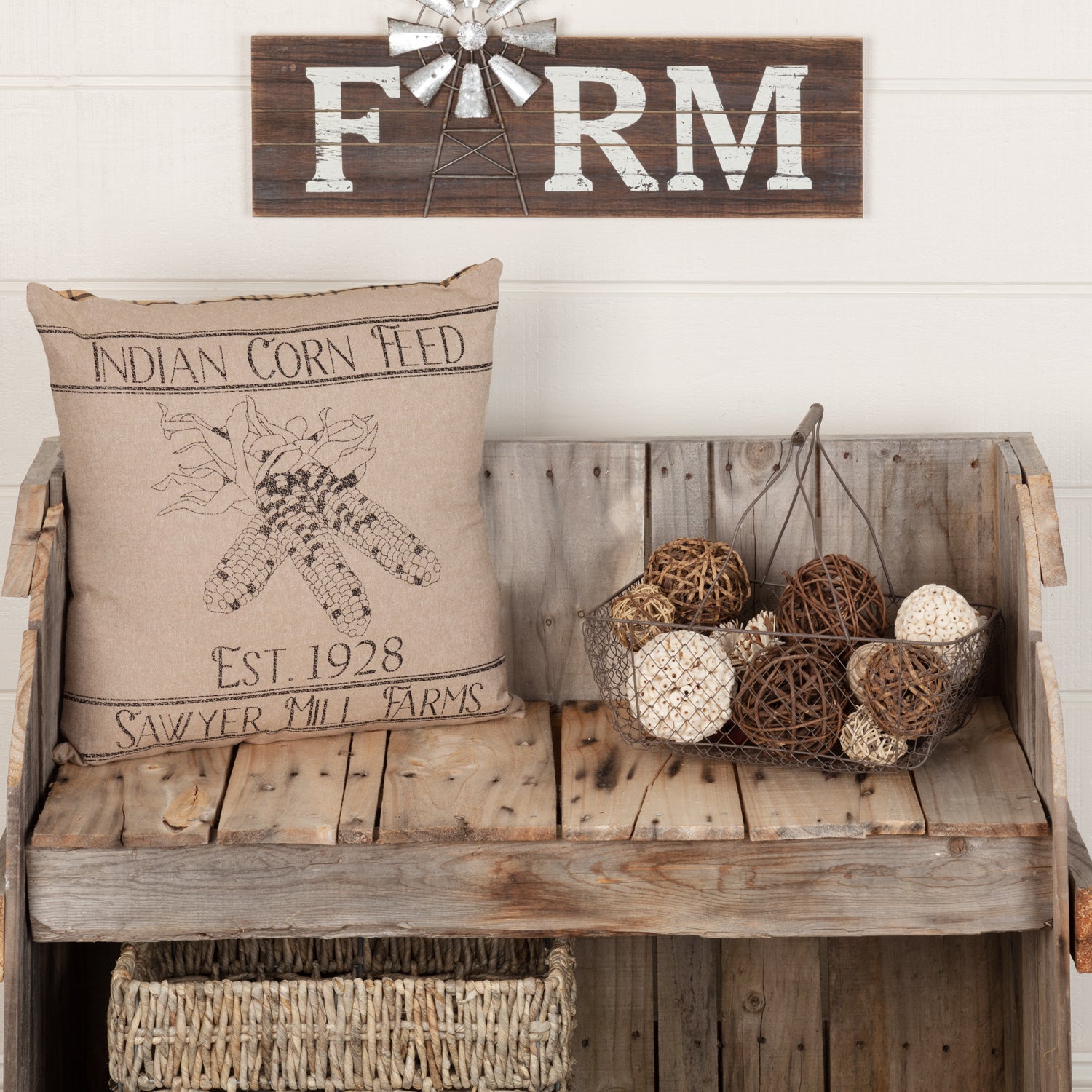 Accent Pillows Farmhouse Style Outdoor Pillows Personalized