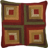 56789-Tea-Cabin-Log-Cabin-Hooked-Pillow-18x18-image-2