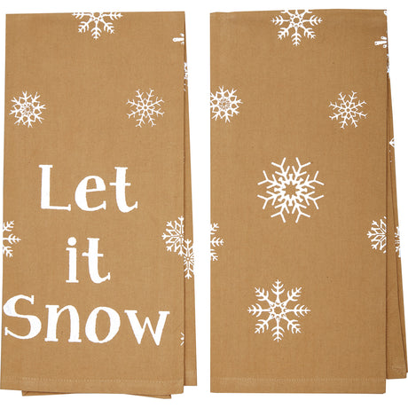 57389-Snowflake-Burlap-Natural-Let-It-Snow-Tea-Towel-Set-of-2-19x28-image-2