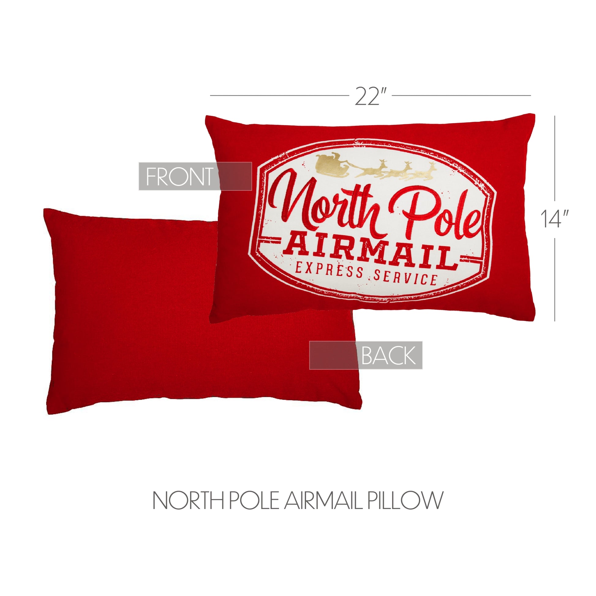 North Pole Bed and Breakfastchristmas Pillow Cover Christmas Pillow Cover  Christmas Decor Christmas Decorations Christmas Throw Pillow 