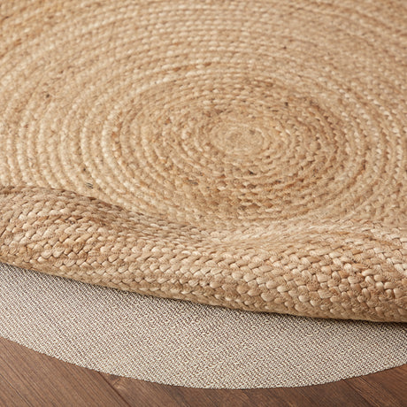 69696-Harlow-Jute-Rug-w-Pad-3ft-Round-image-2