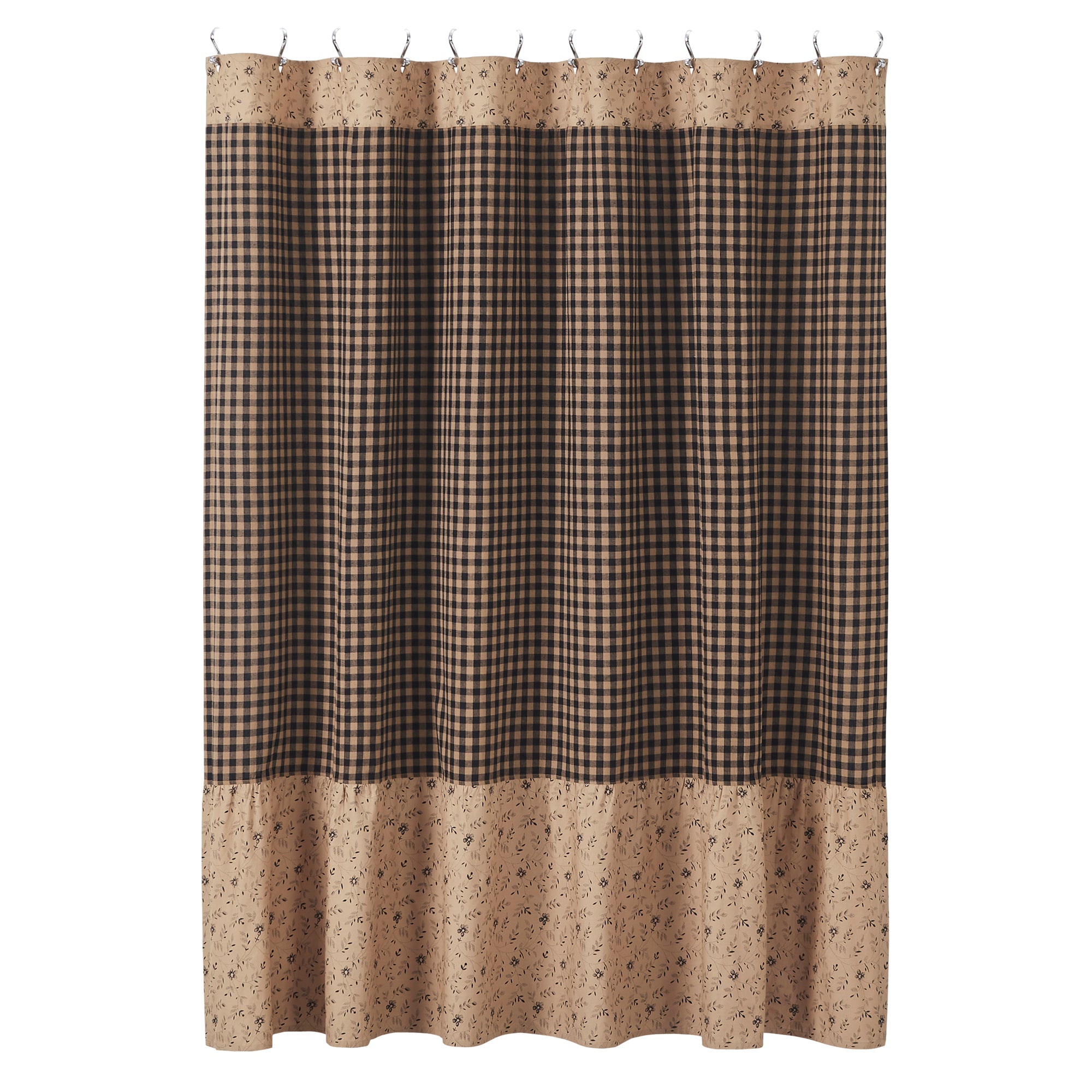 VHC Brands Maisie Shower Curtain - Thumbnail 3