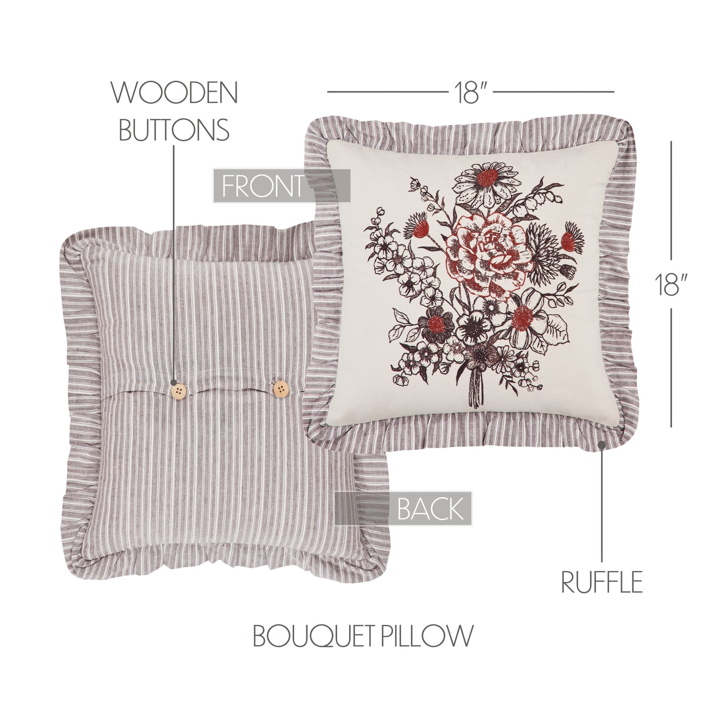80357-Florette-Floral-Bouquet-Ruffled-Pillow-18x18-image-1