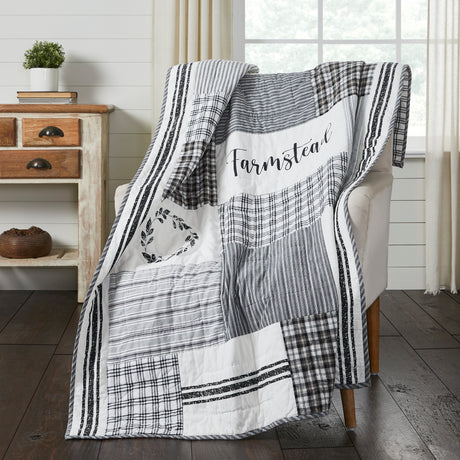 80437-Sawyer-Mill-Black-Stenciled-Patchwork-Throw-60x50-image-3