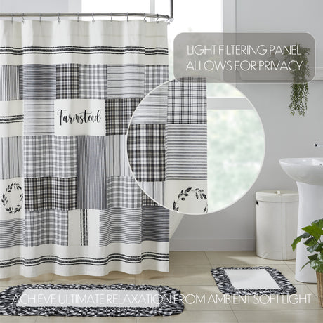 80495-Sawyer-Mill-Black-Stenciled-Patchwork-Shower-Curtain-72x72-image-2