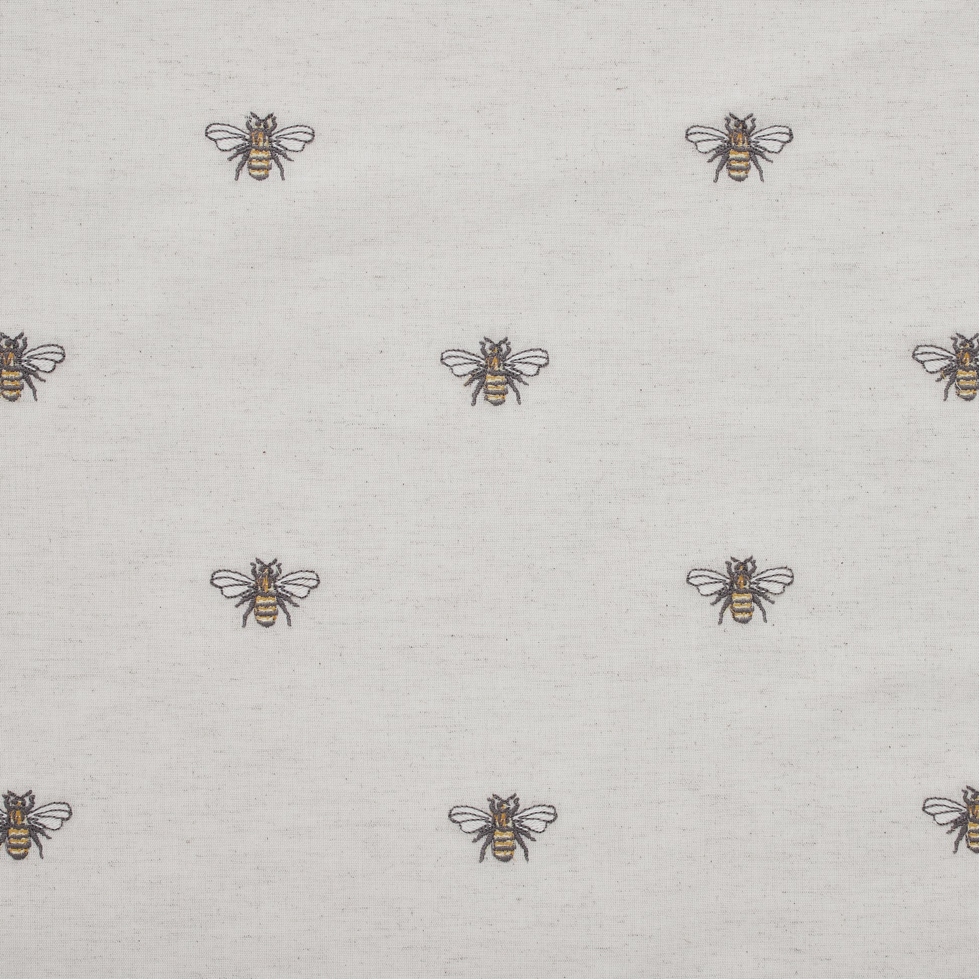 Embroidered Bee Tea Towel Set of 4 19x28