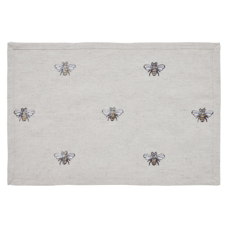 81268-Embroidered-Bee-Placemat-Set-of-6-12x18-image-6