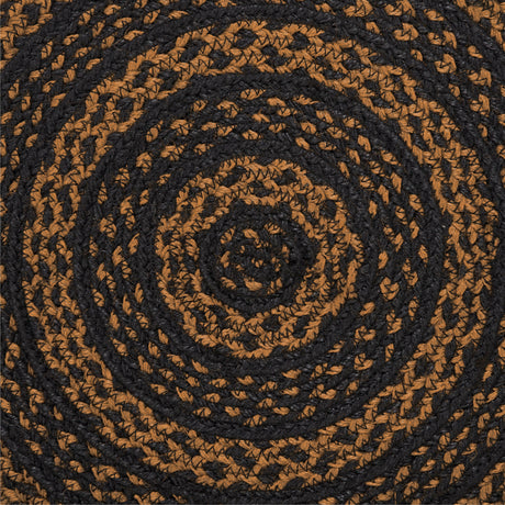 81322-Black-Tan-Jute-Chair-Pad-15-inch-Diameter-image-5