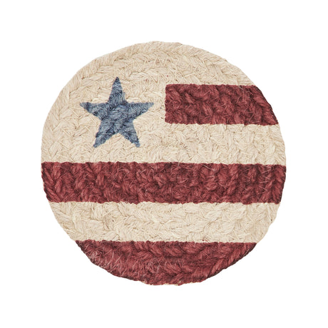 81430-Celebration-Jute-Flag-Coaster-Set-of-6-image-5