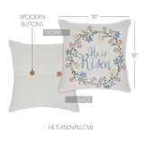81150-He-is-Risen-Pillow-18x18-image
