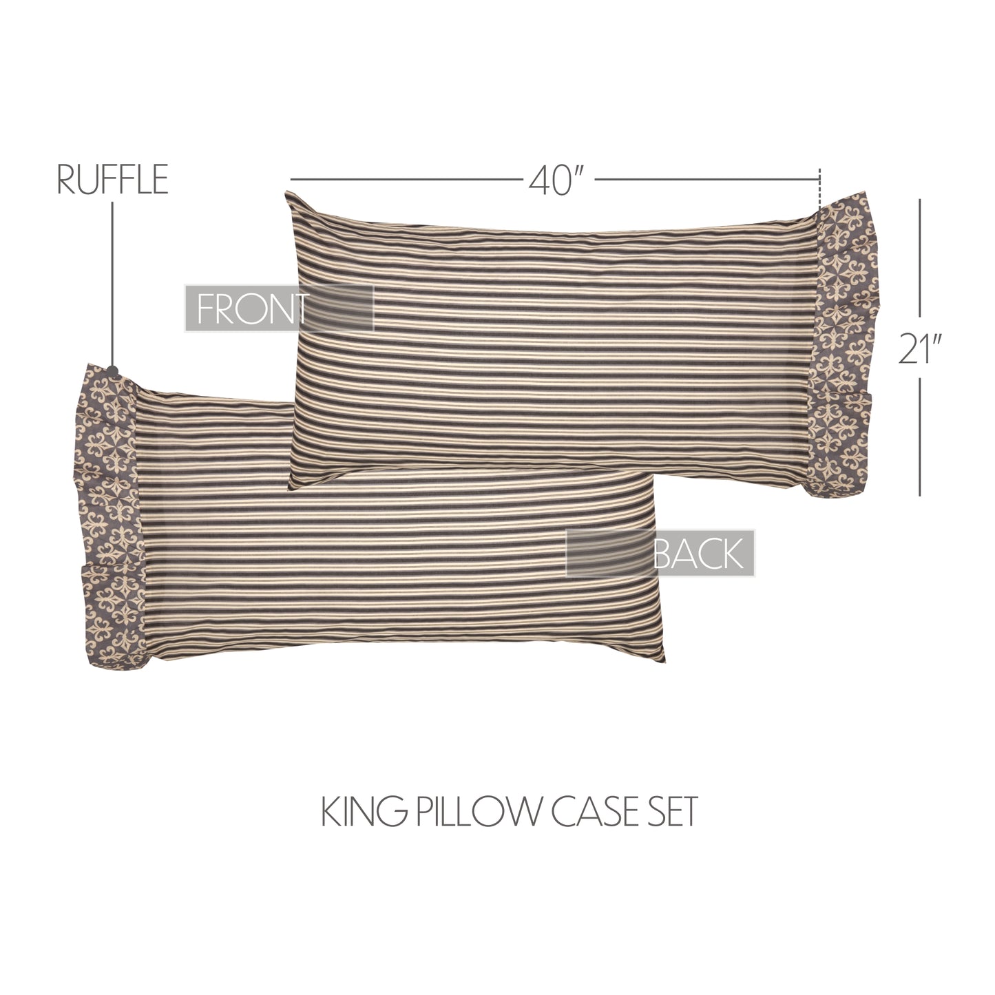 56672-Elysee-King-Pillow-Case-Set-of-2-21x40-image