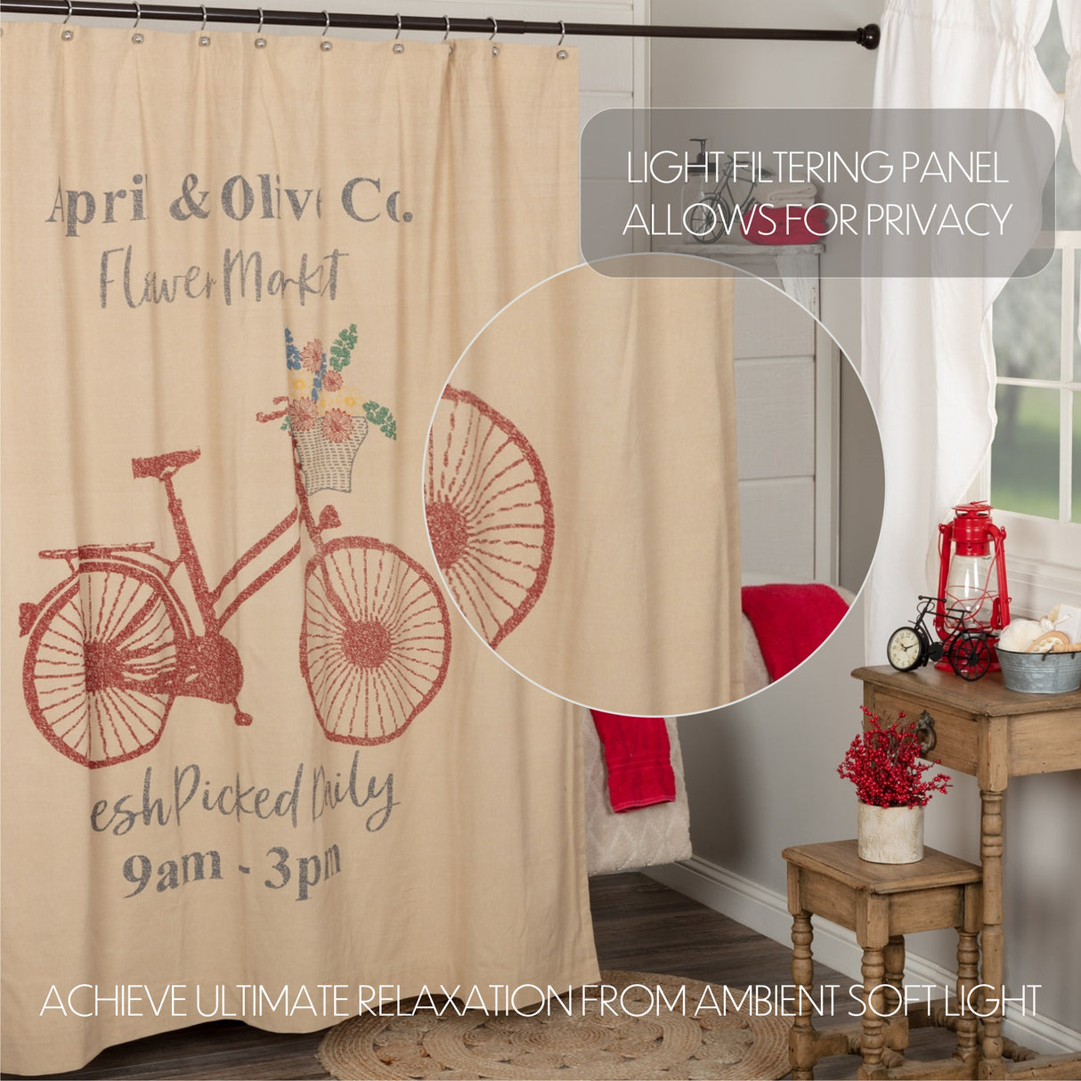 62985-Farmers-Market-Flower-Market-Shower-Curtain-72x72-image