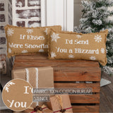 26618-Snowflake-Burlap-Natural-Pillow-If-Kisses..Snowflakes-Set-of-2-7x13-image