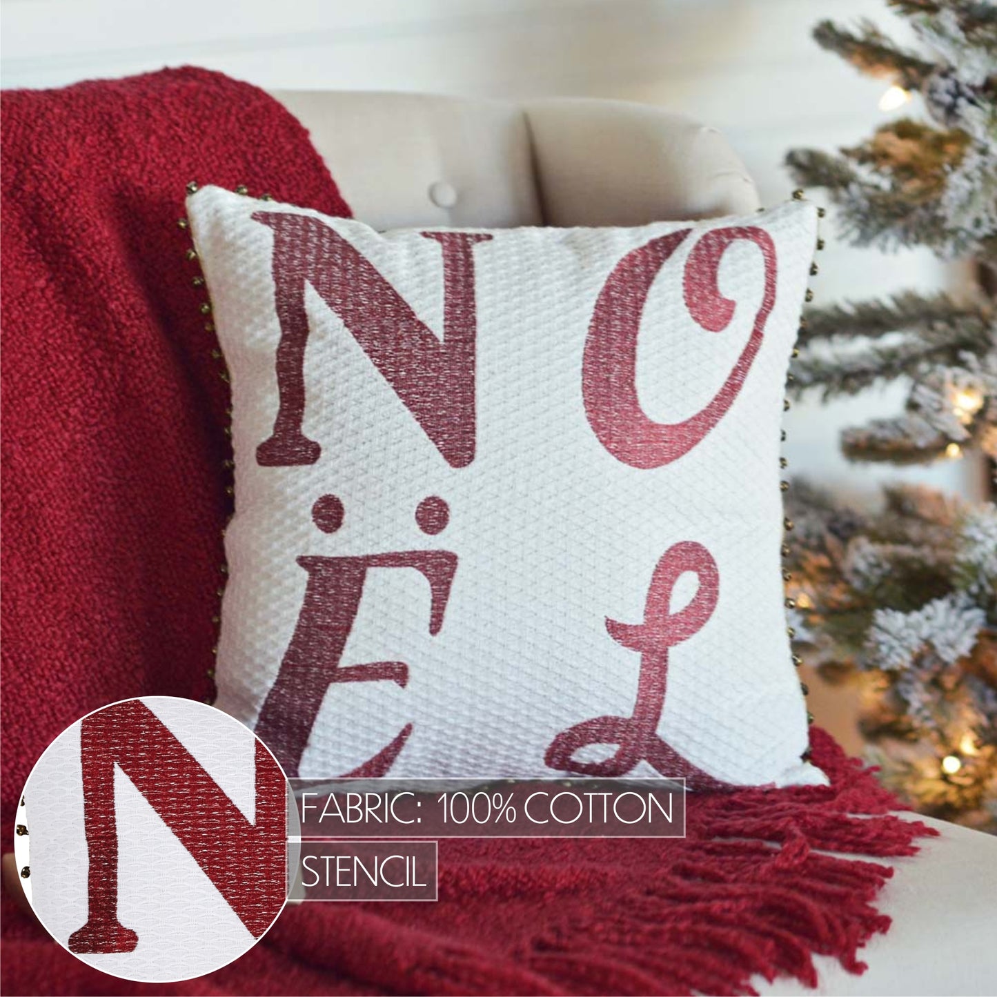 31986-Vintage-Stripe-Noel-Pillow-16x16-image