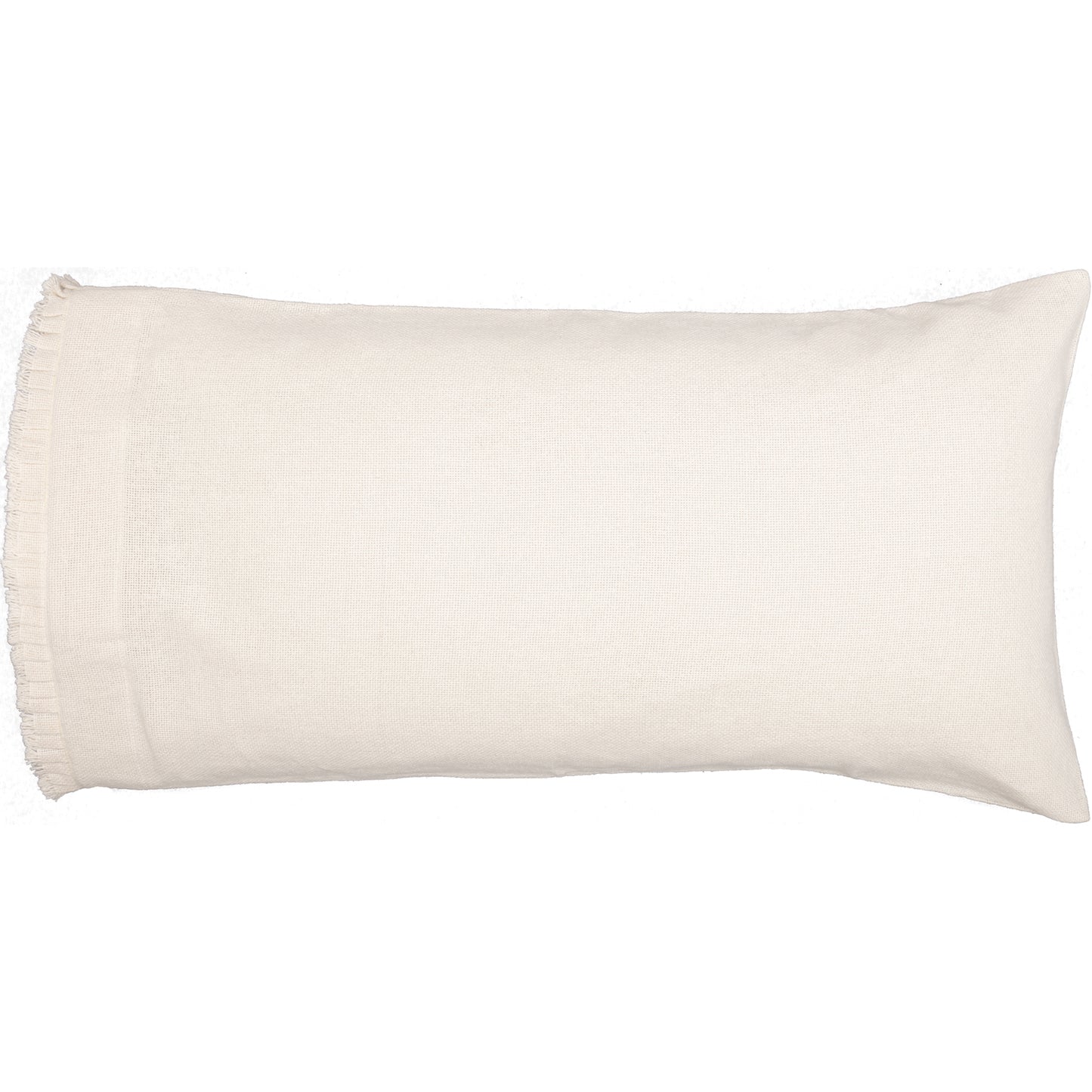 51817-Burlap-Antique-White-King-Pillow-Case-w-Fringed-Ruffle-Set-of-2-21x40-image-6