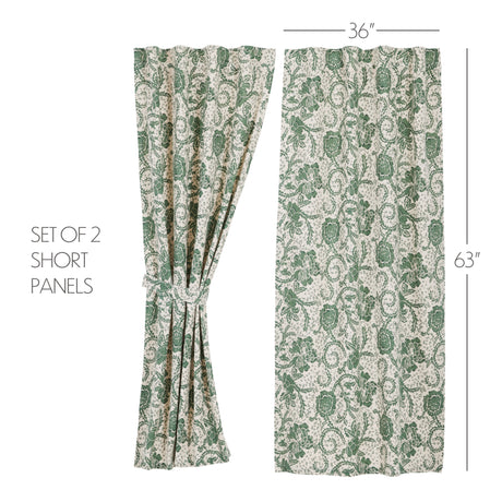 81225-Dorset-Green-Floral-Short-Panel-Set-of-2-63x36-image-1