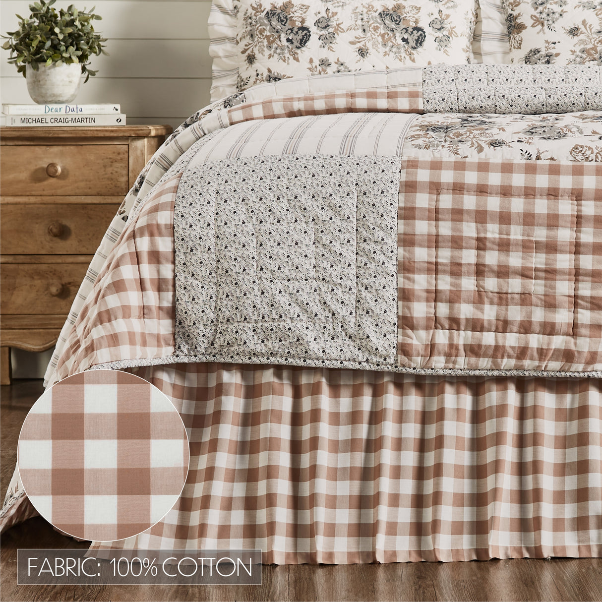 69921-Annie-Buffalo-Portabella-Check-Queen-Bed-Skirt-60x80x16-image-2