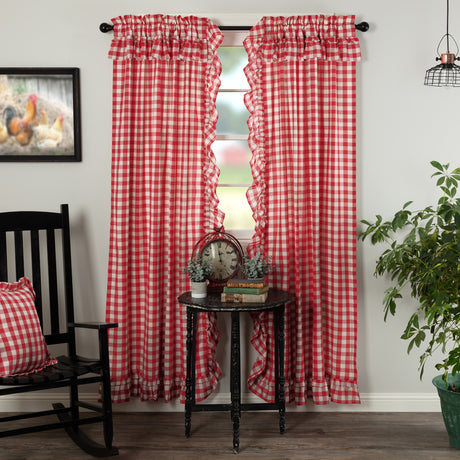 51117-Annie-Buffalo-Red-Check-Ruffled-Panel-Set-of-2-84x40-image-5