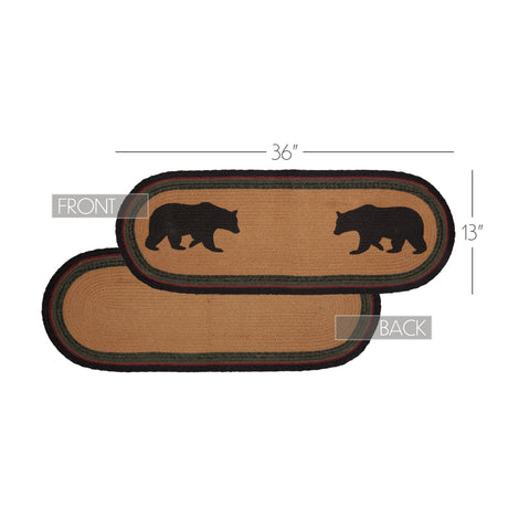 38075-Wyatt-Stenciled-Bear-Jute-Runner-Oval-13x36-image-1