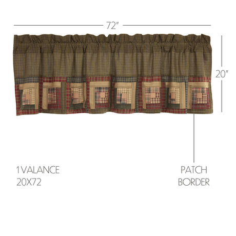 56793-Tea-Cabin-Valance-Log-Cabin-Block-Border-20x72-image-1