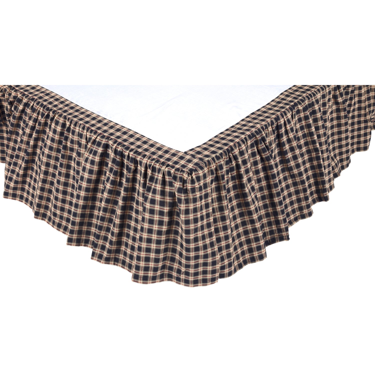 Black and white checkered skirt king sale