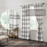 80299-Black-Plaid-Panel-Set-of-2-84x40-image-2