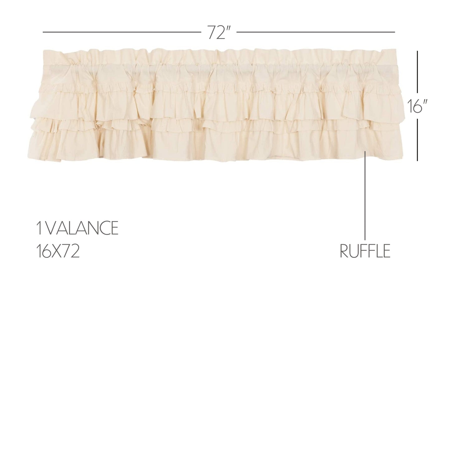 51992-Muslin-Ruffled-Unbleached-Natural-Valance-16x72-image-1