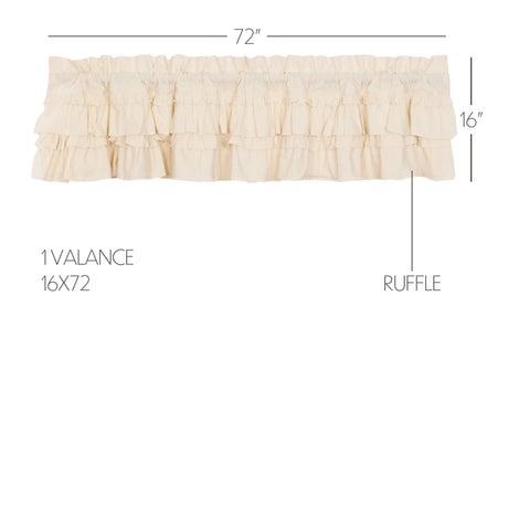 51992-Muslin-Ruffled-Unbleached-Natural-Valance-16x72-image-1