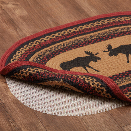 69412-Cumberland-Stenciled-Moose-Jute-Rug-Oval-w-Pad-20x30-image-3