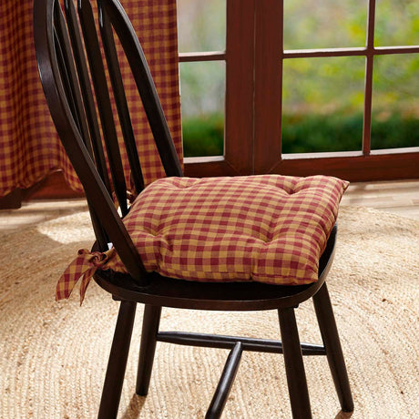 6094-Burgundy-Check-Chair-Pad-image-7