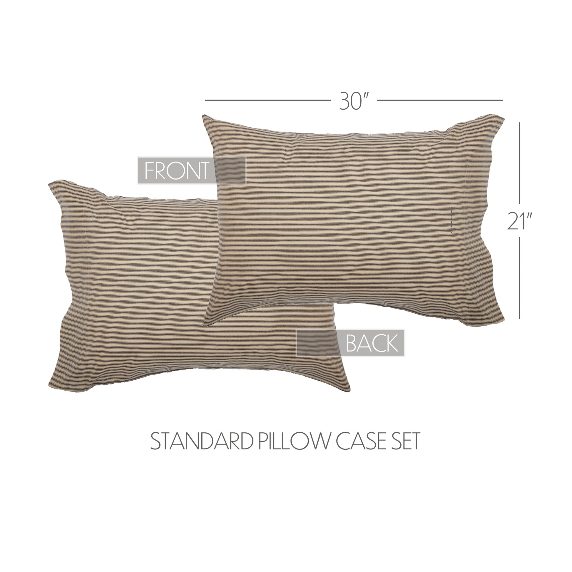 51935-Sawyer-Mill-Charcoal-Ticking-Stripe-Standard-Pillow-Case-Set-of-2-21x30-image-1