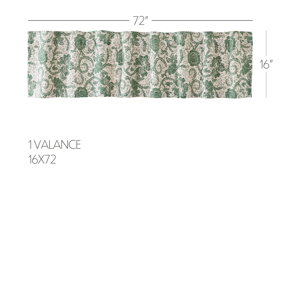 81233-Dorset-Green-Floral-Valance-16x72-image-1