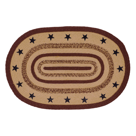 81429-Potomac-Jute-Rug-Oval-Stencil-Stars-w-Pad-24x36-image-1