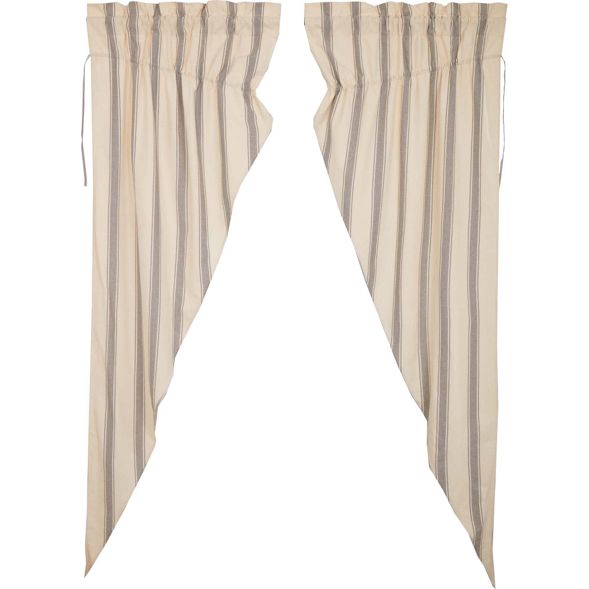 VHC Brands Grace Grain Sack Stripe Prairie Panel