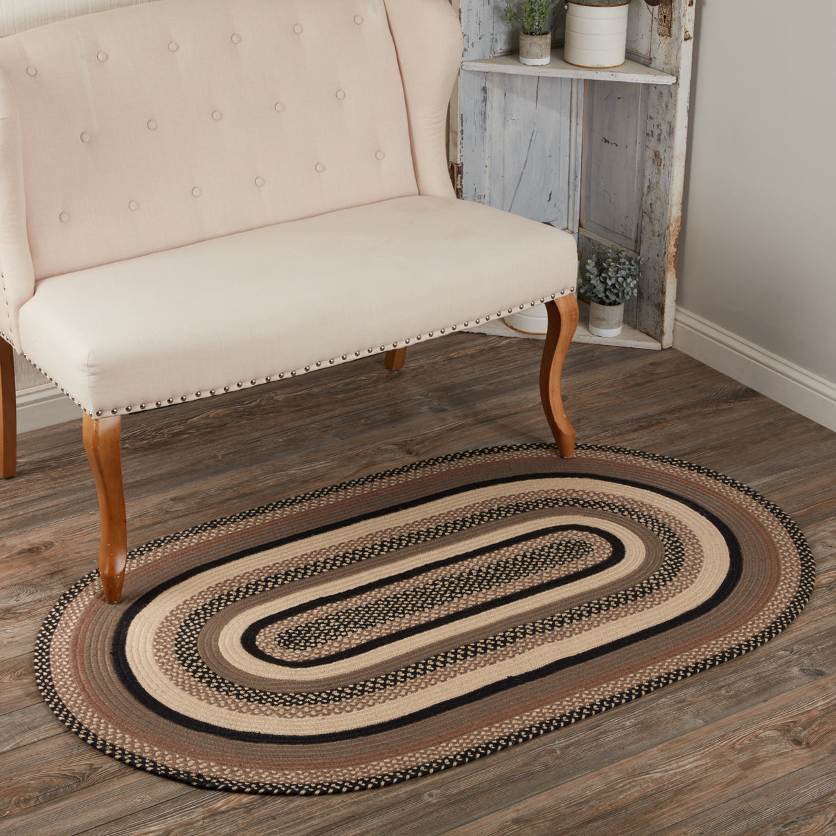 69400-Sawyer-Mill-Charcoal-Creme-Jute-Rug-Oval-w-Pad-36x60-image-4