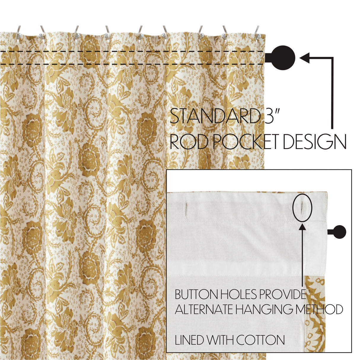 81209-Dorset-Gold-Floral-Shower-Curtain-72x72-image-3