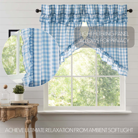 69913-Annie-Buffalo-Blue-Check-Ruffled-Prairie-Swag-Set-of-2-36x36x18-image-2