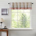 70144-Kaila-Ticking-Blue-Ruffled-Valance-16x60-image-1