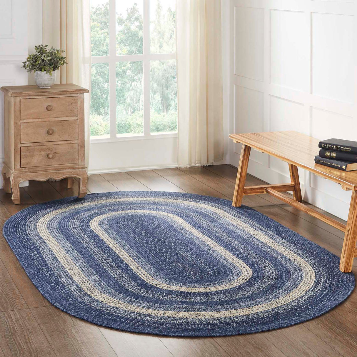 67084-Great-Falls-Blue-Jute-Rug-Oval-w-Pad-60x96-image-1