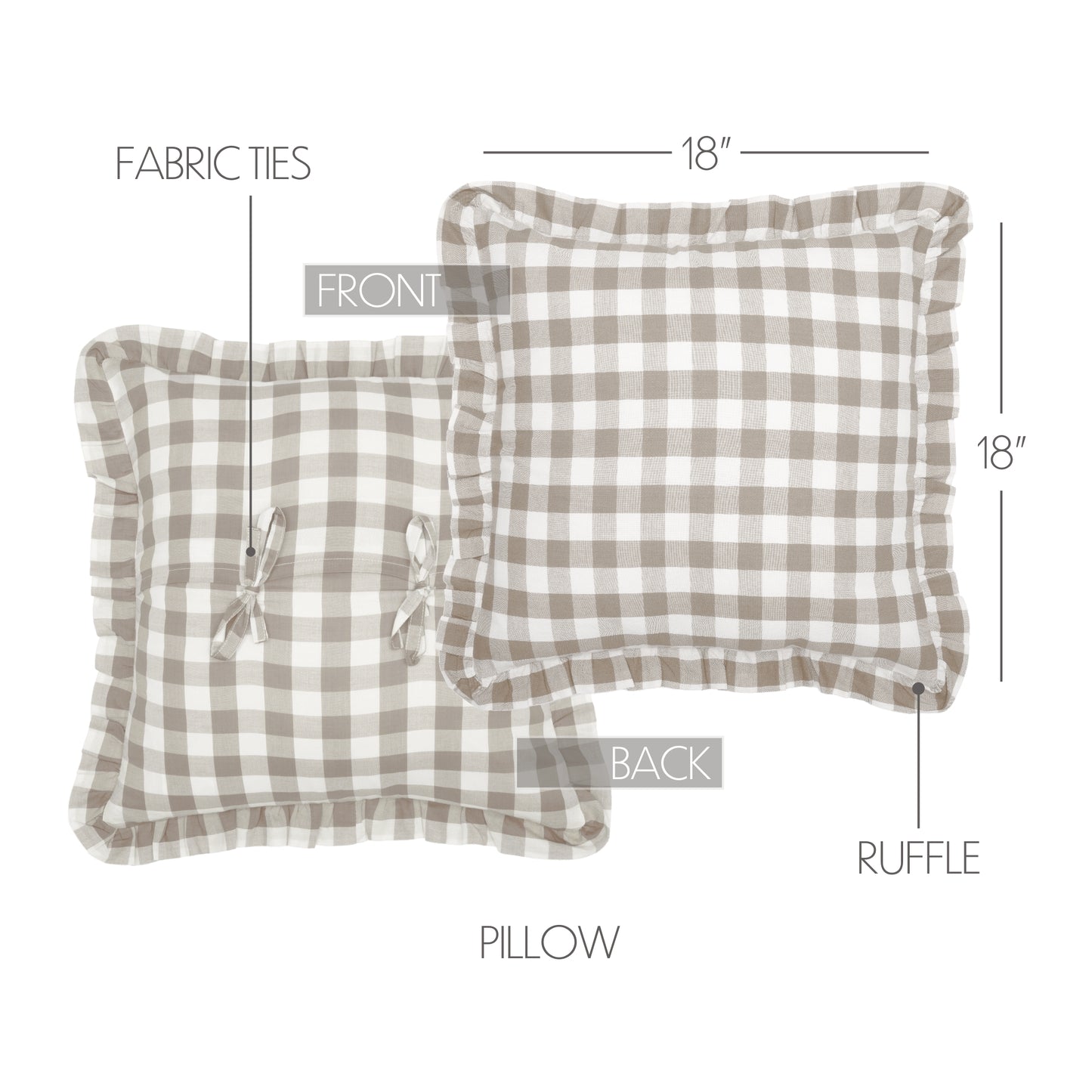 40455-Annie-Buffalo-Grey-Check-Ruffled-Fabric-Pillow-18x18-image-1