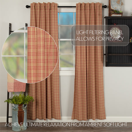 51337-Sawyer-Mill-Red-Plaid-Panel-Set-of-2-84x40-image-2