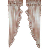 Annie Buffalo Check Ruffled Prairie Panel Set of 2