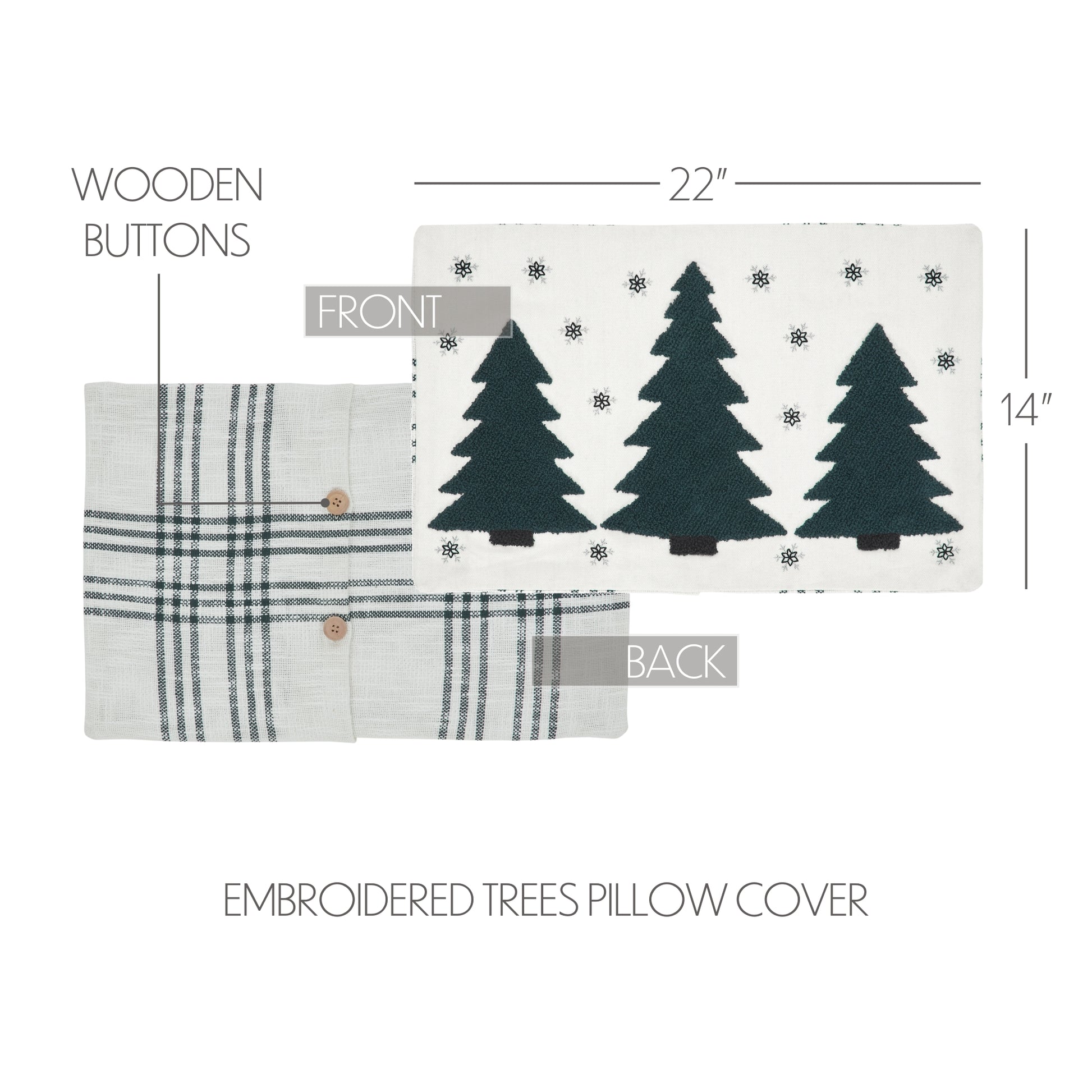 80425-Pine-Grove-Plaid-Embroidered-Trees-Pillow-Cover-14x22-image-1