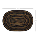 69430-Black-Tan-Jute-Rug-Oval-w-Pad-24x36-image-3