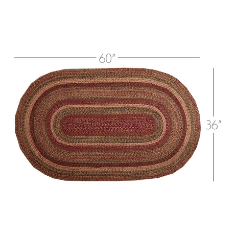 70289-Cider-Mill-Jute-Rug-Oval-w-Pad-36x60-image-2