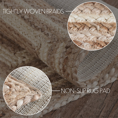 80376-Natural-Creme-Jute-Rug-Rect-w-Pad-36x60-image-2