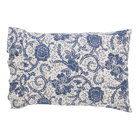 81246-Dorset-Navy-Floral-Ruffled-Standard-Pillow-Case-Set-of-2-21x26-4-image-5