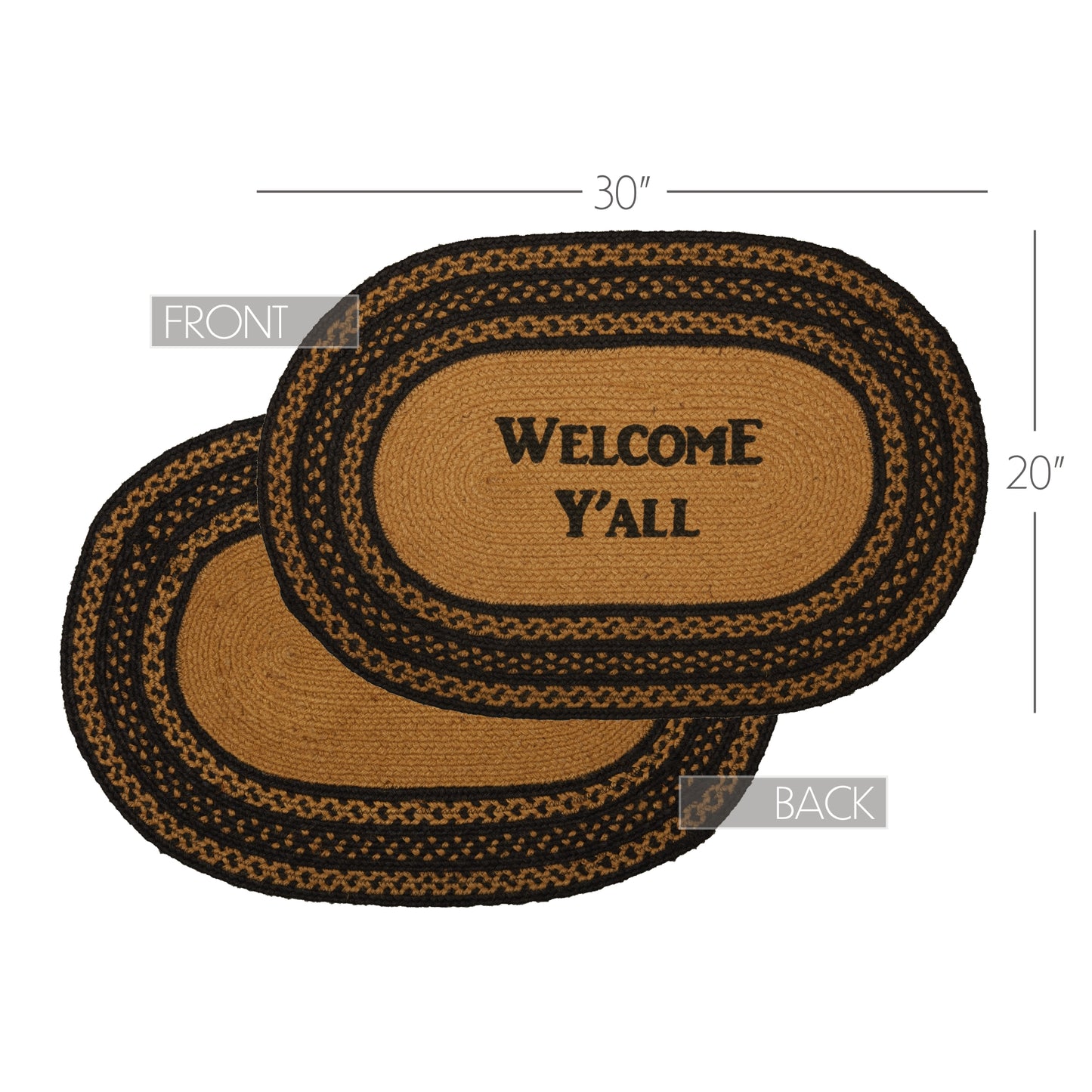 69787-Farmhouse-Jute-Rug-Oval-Stencil-Welcome-Y-all-w-Pad-20x30-image-6