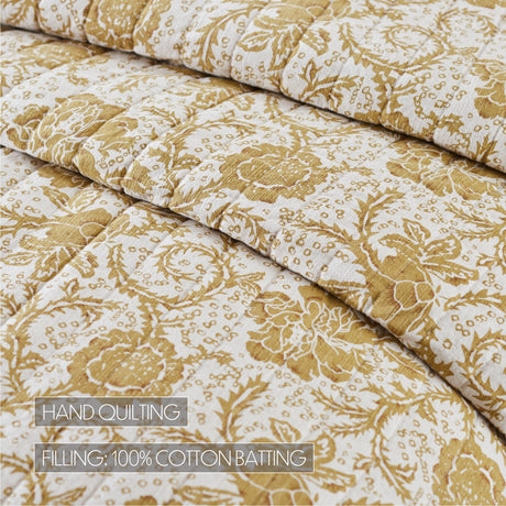 81185-Dorset-Gold-Floral-Luxury-King-Quilt-120WX105L-image-3