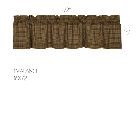 27088-Tea-Cabin-Green-Plaid-Valance-16x72-image-1